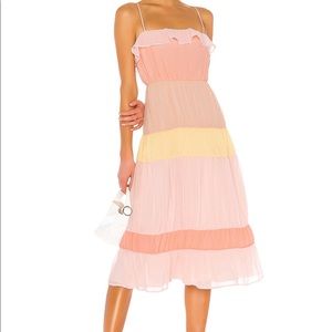 Lovers + Friends Acer Midi Dress NWOT